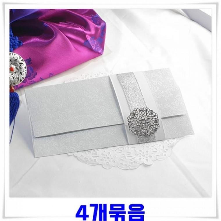 EA 은달띠지 용돈봉투 현금봉투 4개-백색 설날봉투