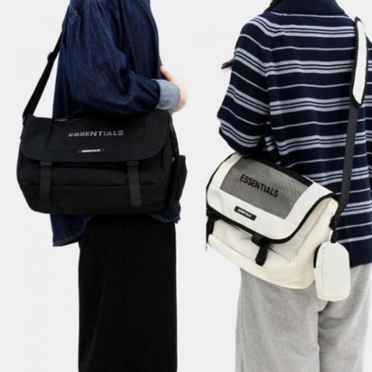 메쉬 로고 크로스백 메신저백 남녀공용 키링