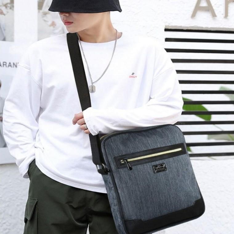 가방 크로스백 깔끔한 4컬러 포켓 지퍼 스퀘어 남자