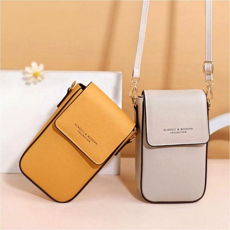 미니 수납 보조가방 여자 여행 휴대폰 소지품 크로스백