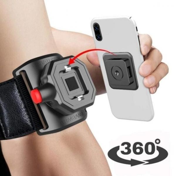 야외활동 스마트폰 UNI360 스트랩조절 손목거치대