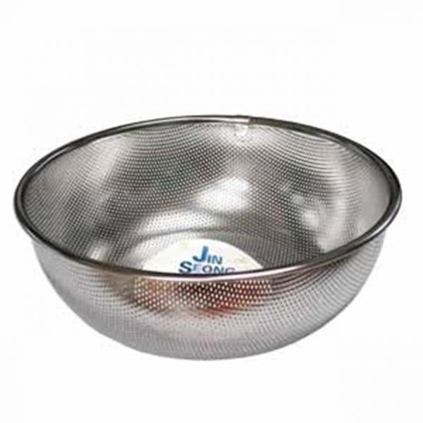 야채믹싱볼 스텐 진성스타 타공원형바구니-대-26cm