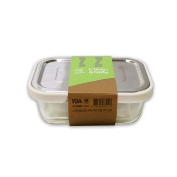 스텐 직1호370ml 보관통 반찬통 밀폐용기 용기 냉장고