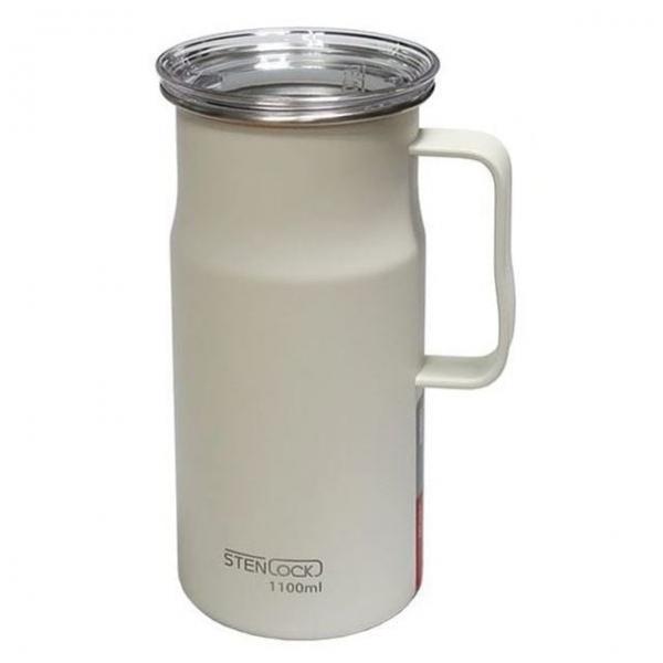 스텐락 냉장고 스텐 물병 1100ml 가정 아이보리 물통