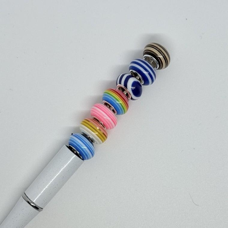 볼펜꾸미기 볼꾸 동대문 꾸미기 DIY 알록달록 미니 랜덤 사탕 캔디 구슬 라인