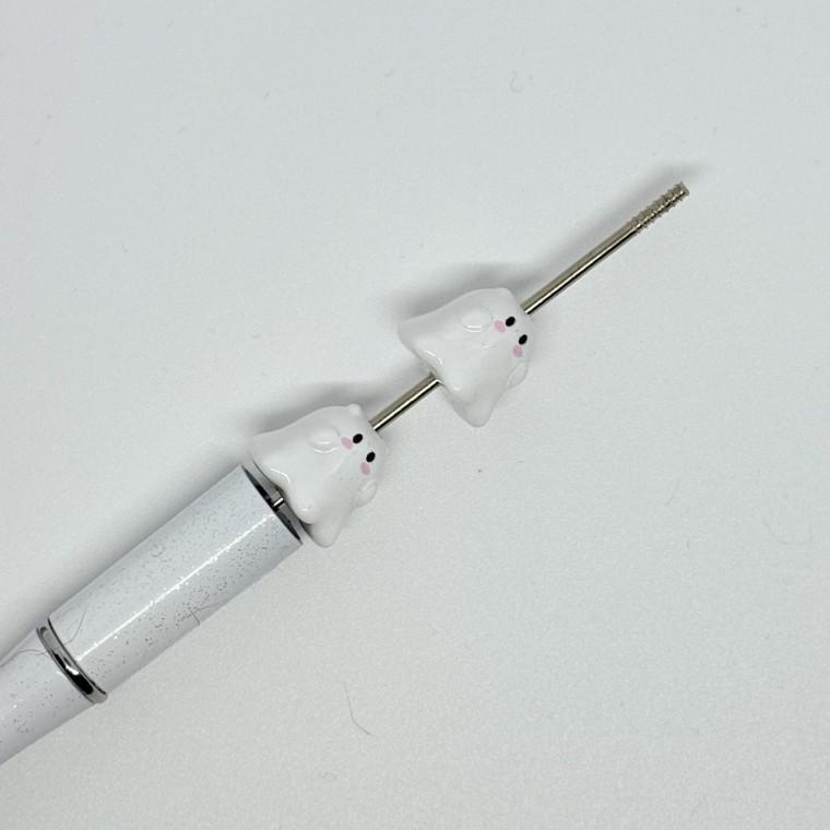볼펜꾸미기 볼꾸 동대문 꾸미기 DIY 캐릭터 알록달록 미니 고스트 귀신 유령 할로윈