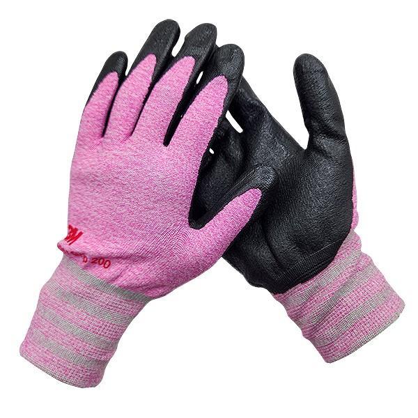 매직크린 3M 슈퍼그립 200 장갑 핑크 M