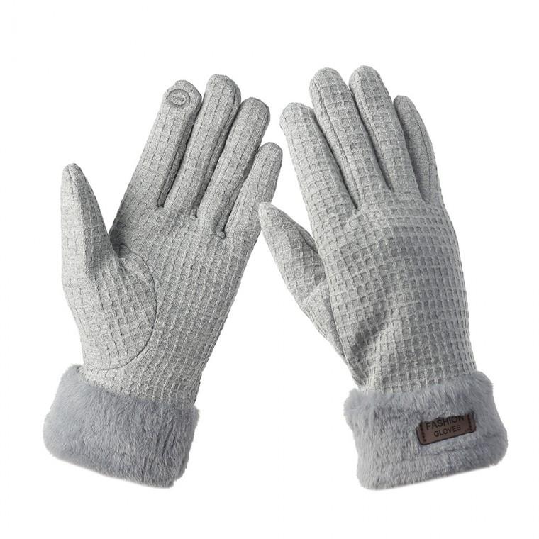 러브퍼밍 터치 장갑(그레이) (여성용)