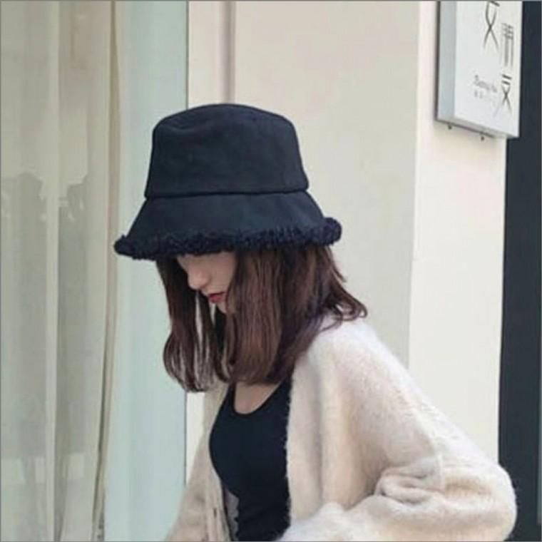 벙거지 버킷햇 털모자 겨울모자 퍼 안감 뽀글이 겨울 따뜻한