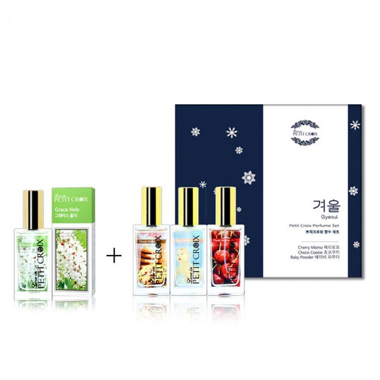 쁘띠크로와 향수 기프트 세트 겨울 SET + 그레이스홀리(아카시아)
