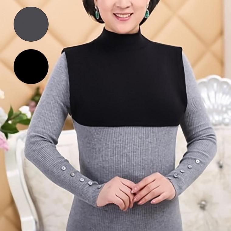윈터 퍼 목폴라 페이크 목티 겨울 골프 캠핑 스포츠 공갈티