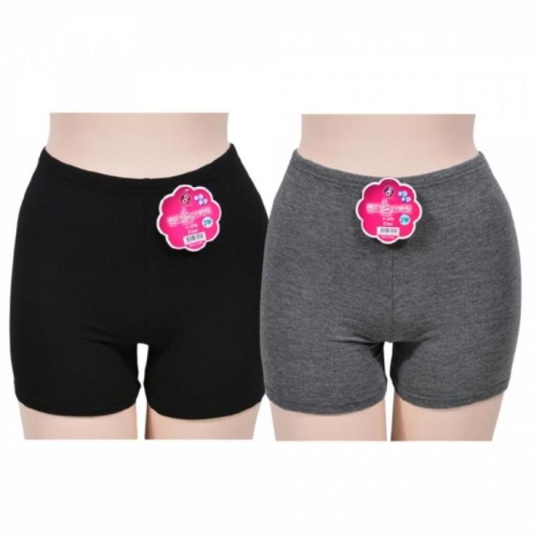면기모 2부 겨울속바지 검정 회색