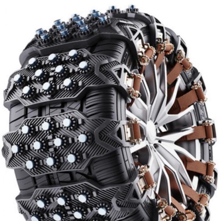 차량 겨울 방지 안전 눈길 타이어체인 미끄럼 주행용