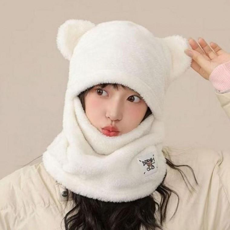 페이스워머 겨울 포근워머 귀여운 토시 부드러운 페이스 넥워머 스카프 플리스 목토시 보온