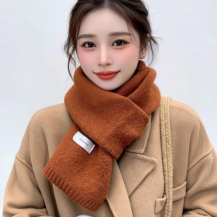 데일리 겨울 남성 여성 니트 넥워머 머플러