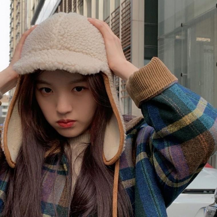 겨울 군밤장수 모자 바라클라바 후리스 귀달이 뽀글이