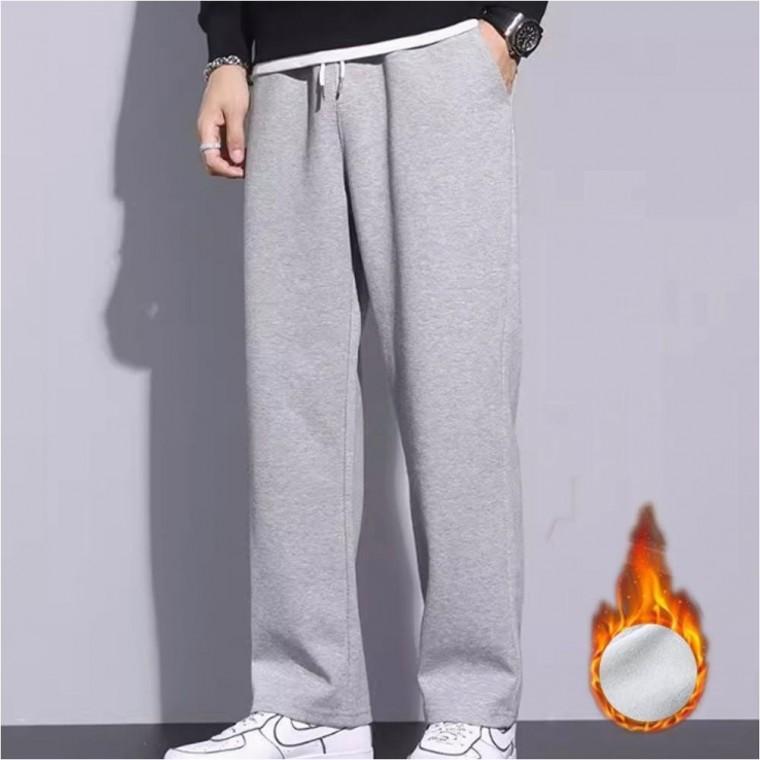 겨울 추리닝바지 일자핏 밴딩팬츠 남자 데일리 2color 기모