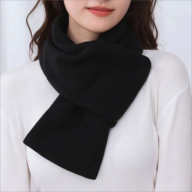 짧은목도리 겨울 숏머플러 3color 방한 넥워머 기모 여자
