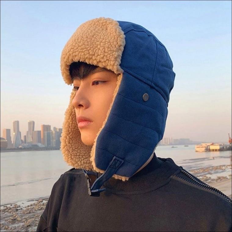 귀달이 방한 안감 겨울 뽀글이 군밤모자 4color 남녀공용