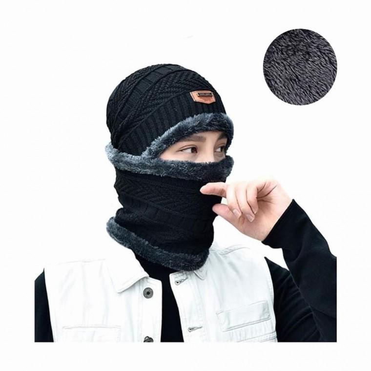 융털 세트 비니 겨울 넥워머세트 방한 기모 목토시