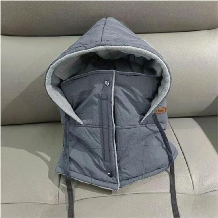 바라클라바 기모안감 후드워머 방한 똑딱이 겨울 넥워머