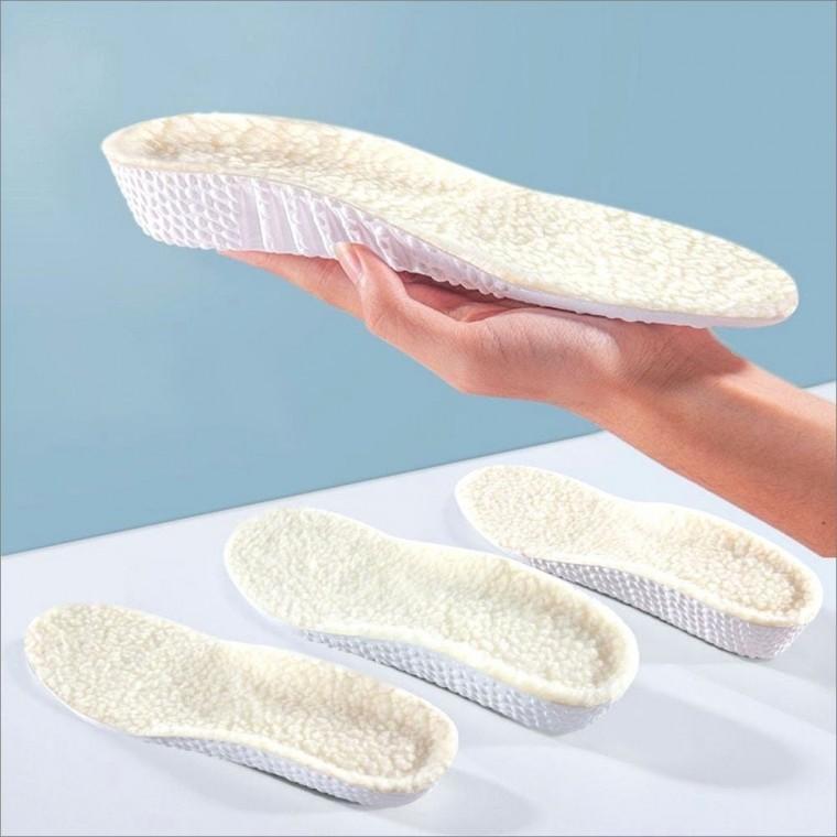 운동화 인조양털 쿠션깔창 아치인솔 메모리폼 겨울