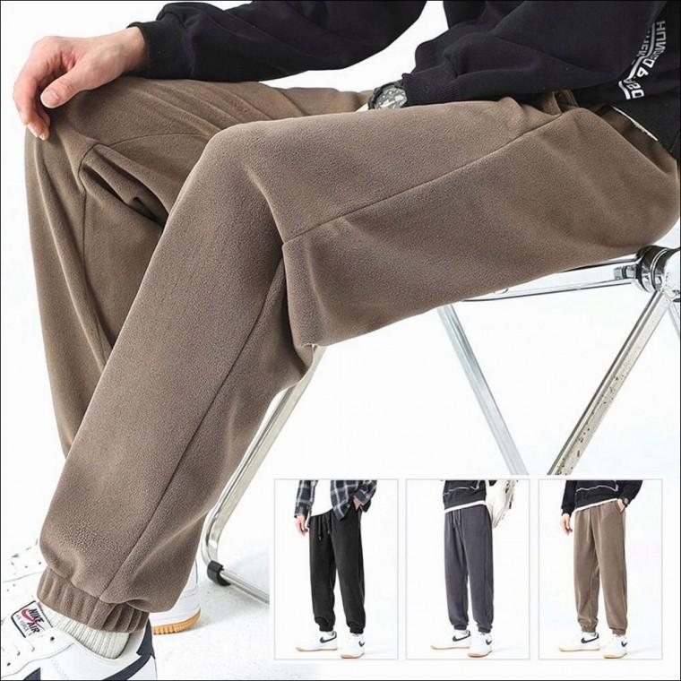 남자 보온 바지 조거팬츠 데일리 플리스 겨울 후리스