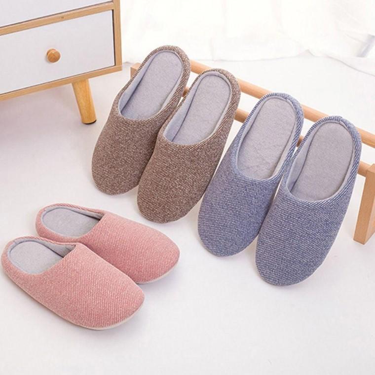 소음 여성 겨울 실내화 사무실 룸슈즈 층간 따뜻한 거실