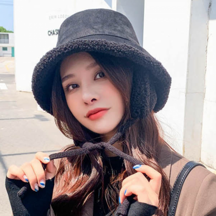 겨울 벙거지 패션 여성 귀마개 안감퍼 트루퍼햇