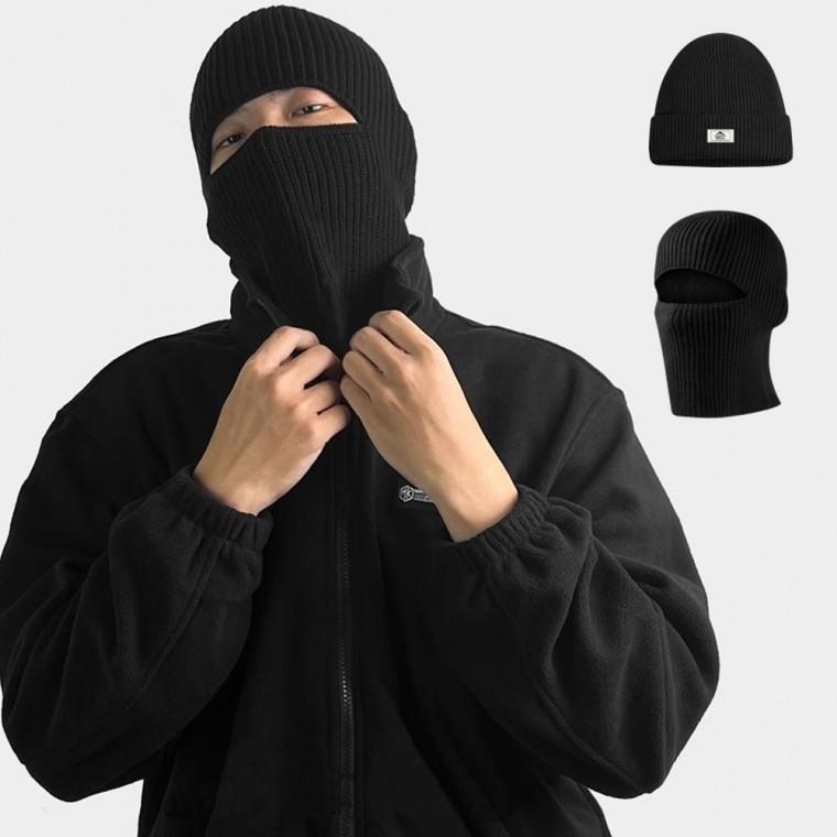 등산 비니 두건 겸용 방한 멀티 야외활동 겨울 비니