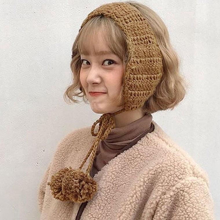 여자 겨울 귀마개 귀도리