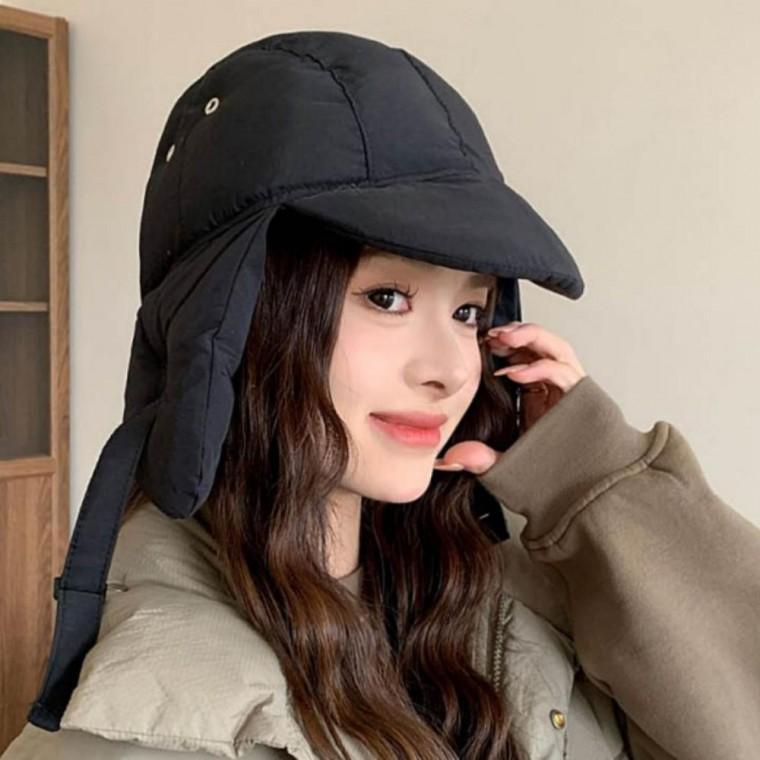 방한모자 귀달이모자 모자 귀달이 패딩 방한 겨울 여자