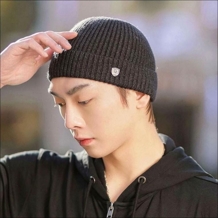 골무비니 겨울비니 남자 모자 니트모자 니트숏비니