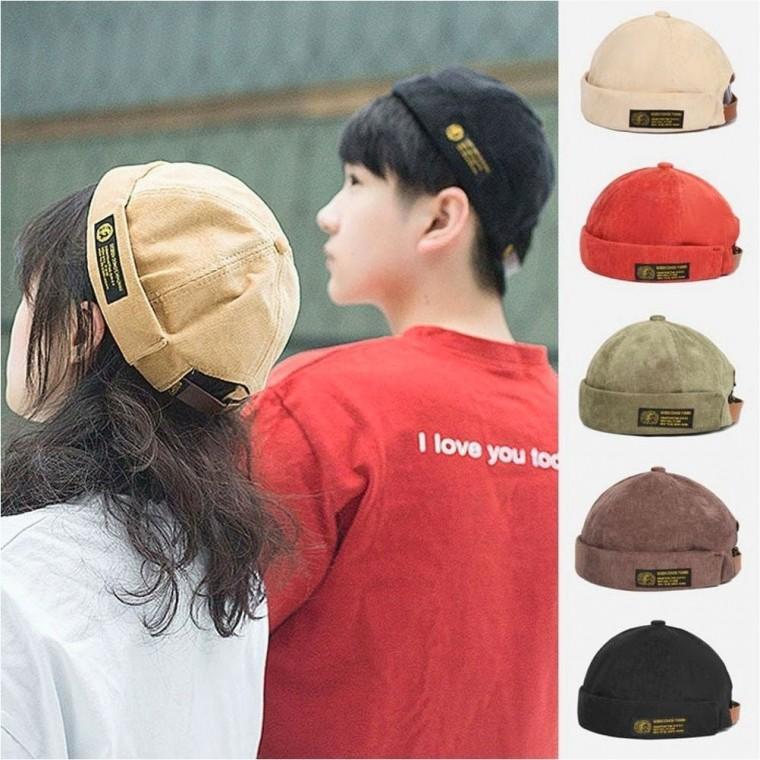 겨울 와치캡 골덴 숏비니 코듀로이 남녀공용 니트모자