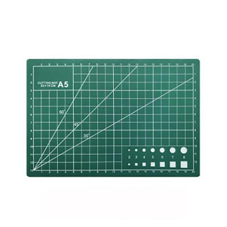 공예용 커팅 매트 A5 사이즈 PVC 재단판 양면 작업용 공방 데스크 디자인