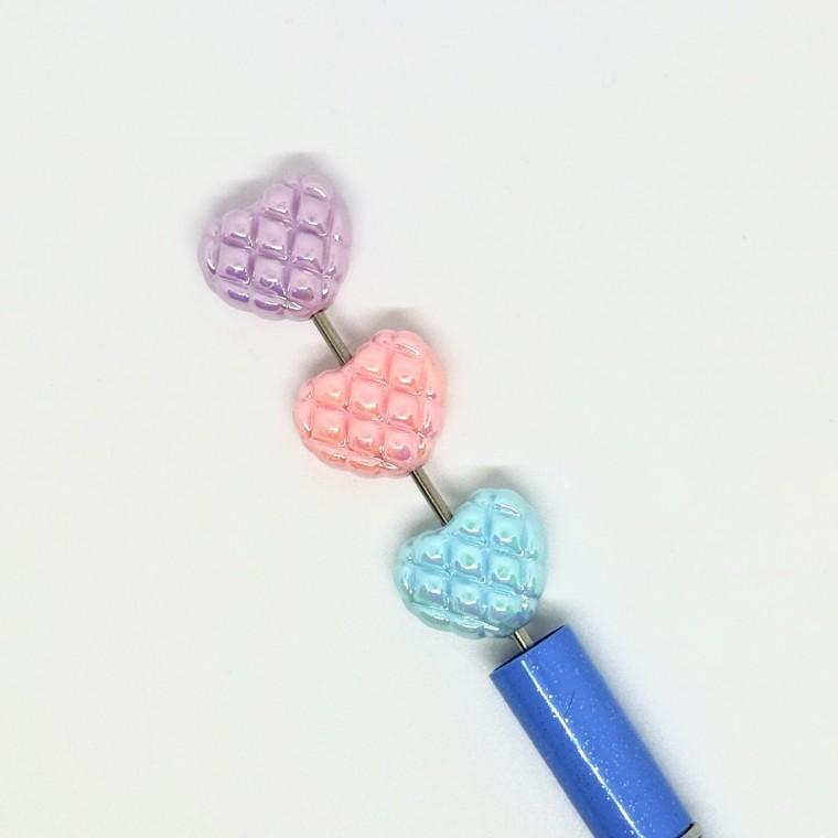 볼펜꾸미기 볼꾸 동대문 꾸미기 DIY 캐릭터 알록달록 미니 컬러 하트 격자 쁘띠