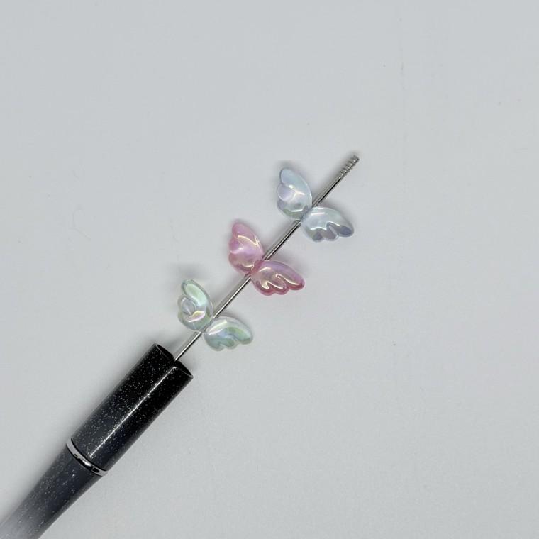 볼펜꾸미기 볼꾸 동대문 꾸미기 DIY 엔젤 무광 코팅 엔젤코어 천사 날개 투명 오로라
