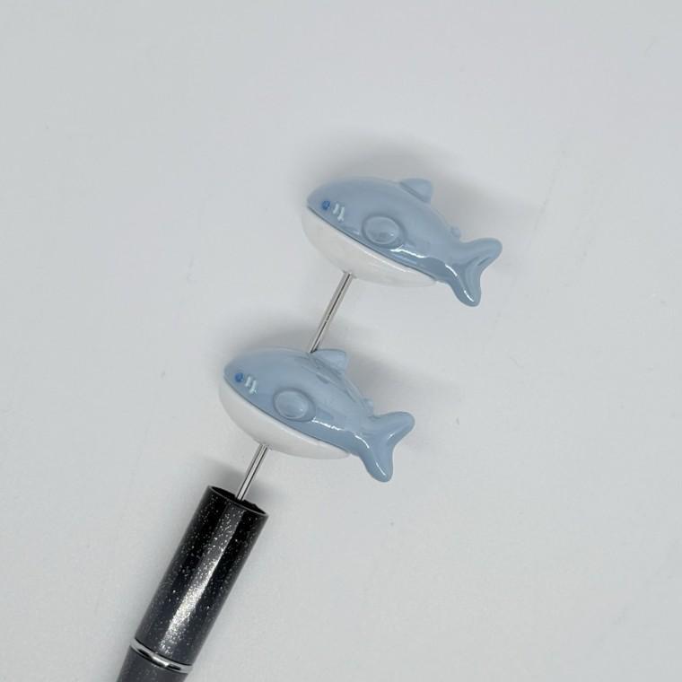 볼펜꾸미기 볼꾸 동대문 꾸미기 DIY 캐릭터 알록달록 상어 아쿠아리움 아기상어 돌고래 고래