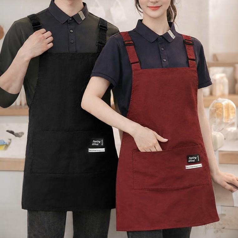 다용도 방수 앞치마 공방 바리스타 업소용 주방 카페