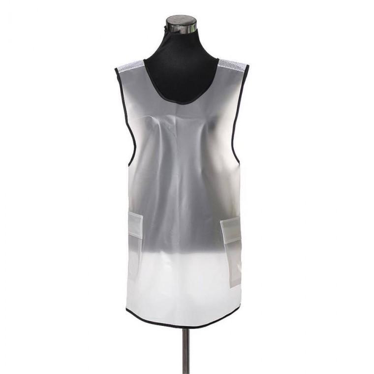 방수 활동성 반투명 앞치마(화이트)