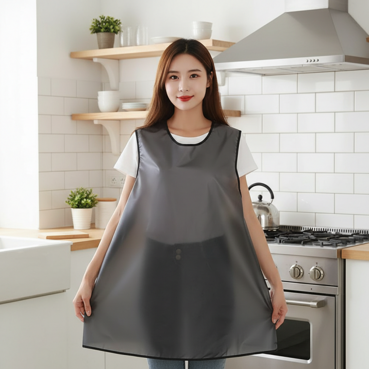 TPU 방수 앞치마 작업용 주방 식당 업소용 기본형 80cm