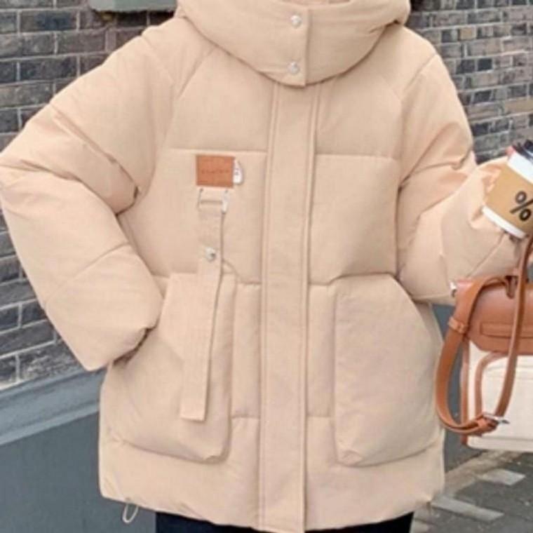 경량 부드러운 숏패딩 점퍼 크롭패딩 겨울패션 짧은 여자점퍼 데일리 점퍼 겨울코디 패션 짧은숏패딩 겨울