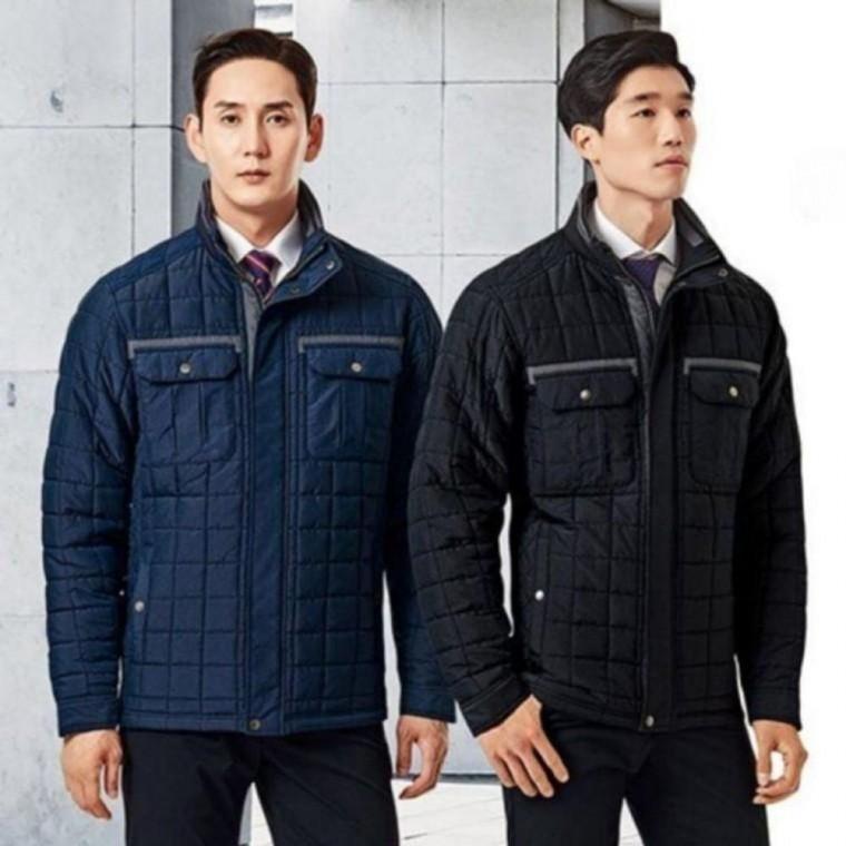 클래식 겨울 작업복 상의 패딩 점퍼 자켓 회사 근무복 회사 상의 겨울 남자 점퍼 근무복 패딩 작업복