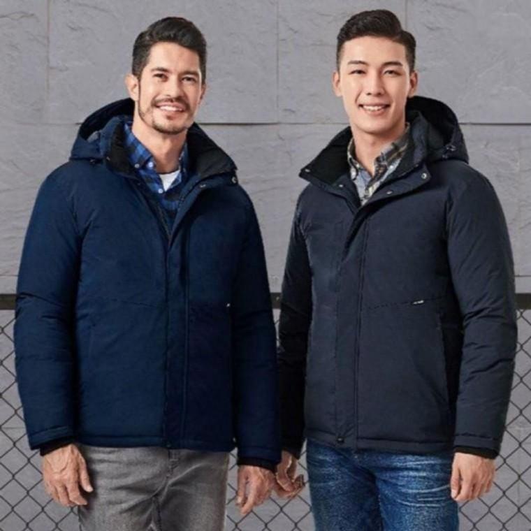 오리털 겨울 작업복 패딩 점퍼 후드 방한복 근무복 유니폼 점퍼 상의 작업복 근무복 자켓 겨울 회사