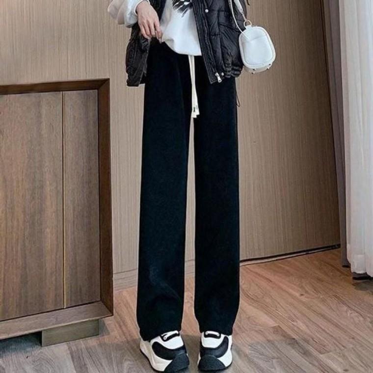 여성 기모 루즈핏 허리밴딩 겨울바지 팬츠 LK TP01 방한의류 바지 루즈핏 팬츠 겨울 기모 패션