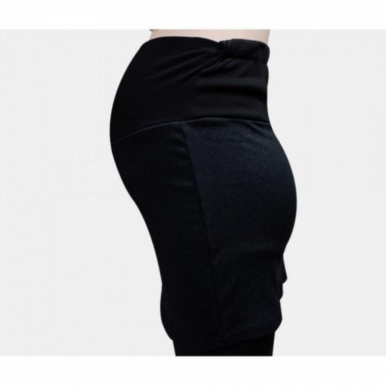 임부 겨울 기모 치마일체형 레깅스