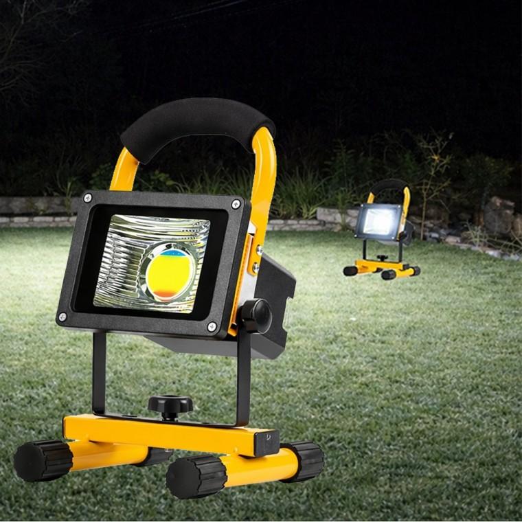 50W LED 충전식 야외 캠핑 랜턴 조명등 작업등 투광기 DJDW865A