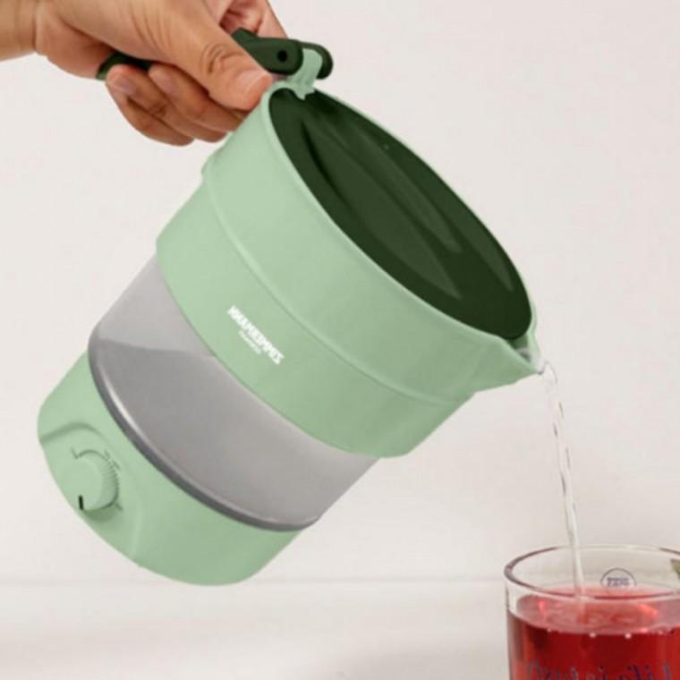 접이식 전기포트 짐머만 캠핑 여행용 0.8L 접는 전기주전자 미니 폴딩포트