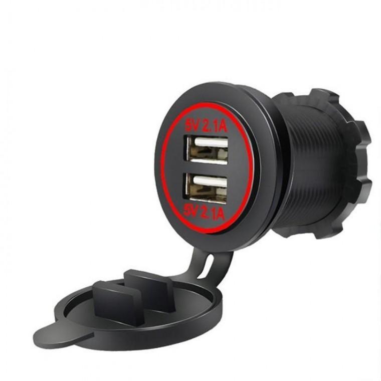 EA 4.2A 매립형 USB 충전포트 캠핑용 여행용 소켓