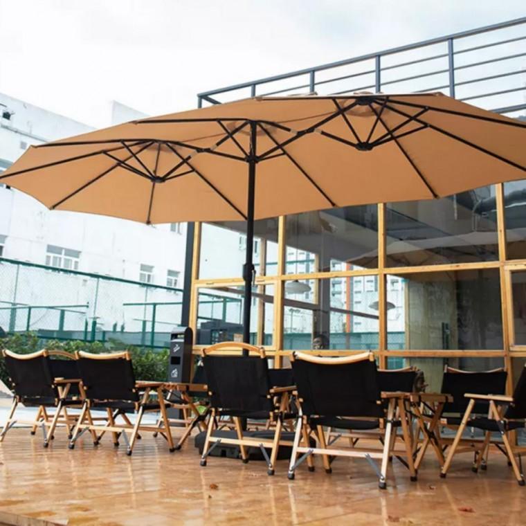 야외 그늘막 낚시 캠핑 횡단보도 트윈 파라솔 특대형